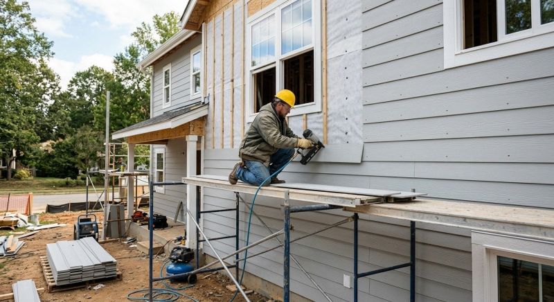 Cement Siding Installation in Aberdeen, NC
