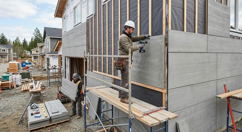 Cement Siding Installation in Moore County, NC
