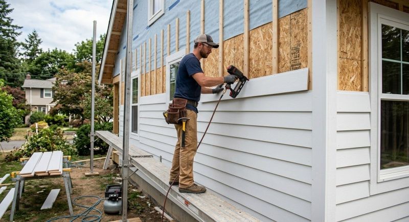 Clapboard Siding Installation in Pinehurst, NC