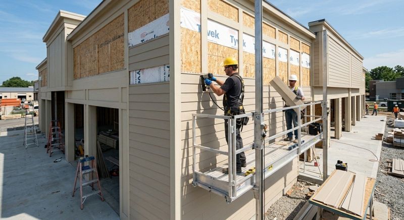 Commercial Siding Installation in Pinehurst, NC