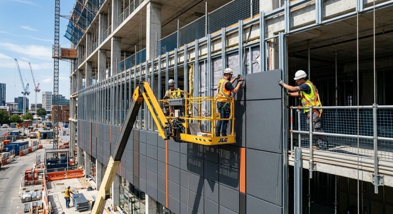 Facade Cladding Installation in Pinehurst, NC