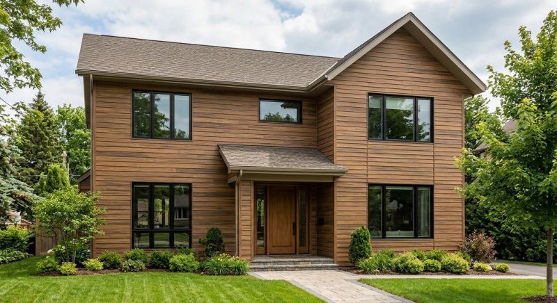 Faux Wood Siding Installation in Biscoe, NC