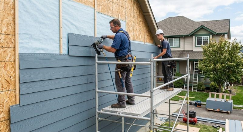 Fiber Siding Installation in Aberdeen, NC