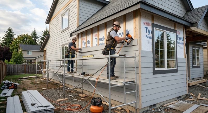 Fiber Siding Installation in Moore County, NC