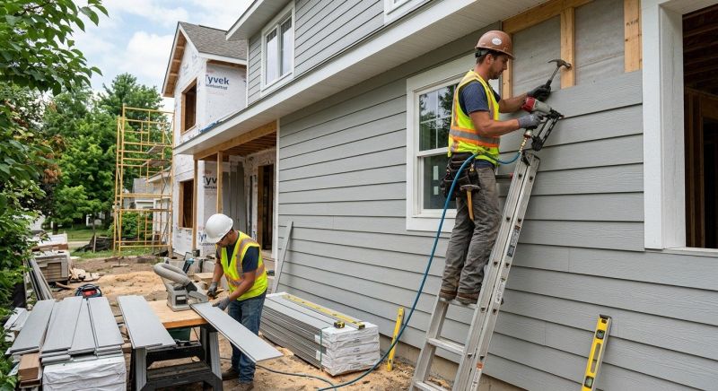 Fiberboard Siding Installation in Pinehurst, NC