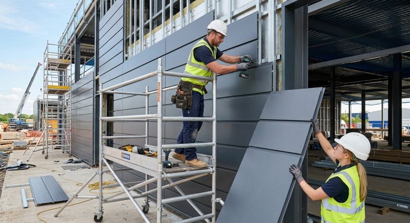 Metal Paneling Installation in Pinehurst, NC