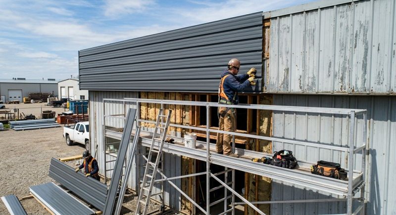 Sheet Metal Siding Replacement in Pinehurst, NC