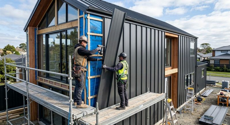 Steel Cladding Installation in Pinehurst, NC
