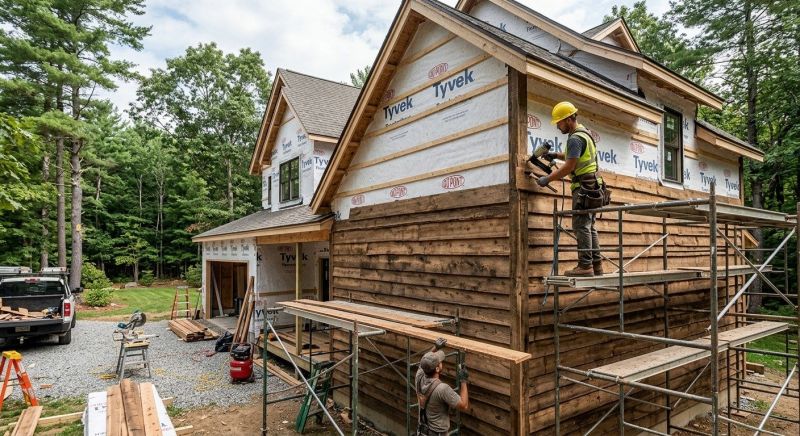 Wood Barn Siding Installation in Pinehurst, NC
